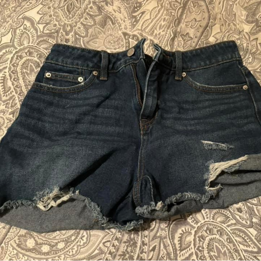 High rise shorts